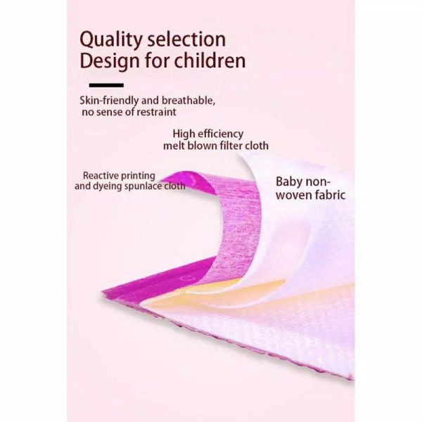 1 BOX ISI 50 3D CHILD MASK PROTECTIVE MASK MASKER ANAK 1-4y KIDS DUCKBILL 3PLY MASKER 3D ANAK 3D
