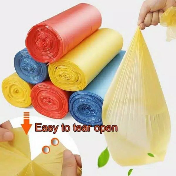 1 roll isi 30 lembar premium Trash Bag - kantong sampah premium kuat kapasitas besar bukan rakuzen recycle plastic plastik sampah daur ulang