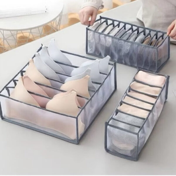 1 set Underwear Organizer Socks Shorts Bra Storage Boxs Celana Dalam Tempat Penyimpanan Kotak Bra Storage Box Organizer