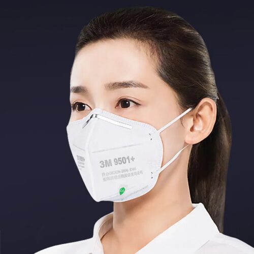 3M 9501+ Masker KN95 Particulate Respirator P95 - 1 Box ( 50 Masker )