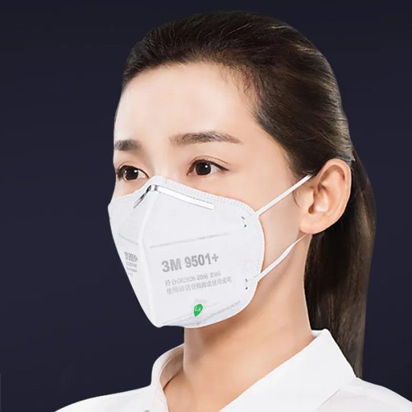 3m-9501-masker-kn95-particulate-respirator-p95- 3M 9501+ Masker KN95 Particulate Respirator P95 - 1 Box ( 50 Masker )