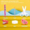 6 pcs / Set Kotak Pensil Bentuk Helikopter Lucu Multifungsi Untuk Anak Aircraft Stationary Set