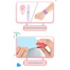 6 pcs / Set Kotak Pensil Bentuk Helikopter Lucu Multifungsi Untuk Anak Aircraft Stationary Set
