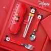 Alat makan set disney training chopstick 3D 3 Dimensi