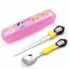 Alat makan set disney training chopstick 3D 3 Dimensi