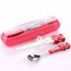 Alat makan set disney training chopstick 3D 3 Dimensi