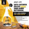 Arap Racun Kontak Obat Semprotan Cairan Pembasmi Anti Rayap Untuk Tanah Kayu Dan Tembok Semprot Sampai Ke Sarang Yang Paling Ampuh Original Racoon Spray 500 ml