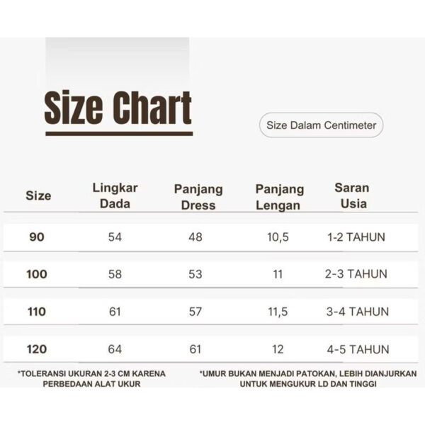 Areum Korean Dress for Baby Kids - Import Quality