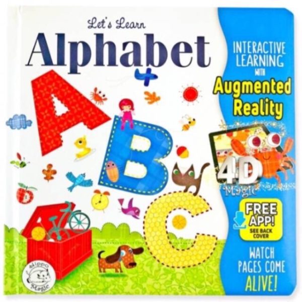 Augmented reality 4D book AR books little hippo