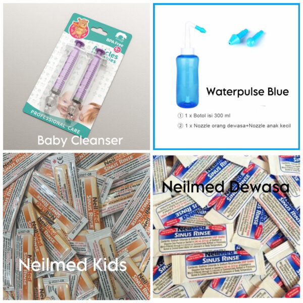 Baby Nasal Cleanser suntikan hidung bayi pembersih ingus anak Neilmed Sinus Rinse nose cleaner