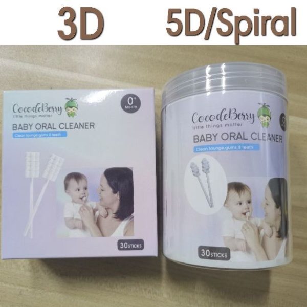 Baby Oral Cleaner Cotton Toothbrush Oral Care baby kassa stick sikat lidah stik bayi kassa steril