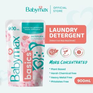 Babymax Detergent Laundry Ecocert 680ml Babymax Basics Laundry 900ml