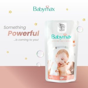 BABYMAX ECOCERT BOTTLE AND UTENSILS REFIL 480mL Babymax Basics 900ml dishsoap dishwash sleek cloudy pureco
