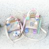 Bag with the cream holo bag transparant bag custom n2k