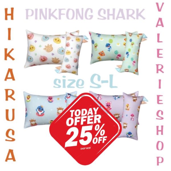 Bantal Guling babyShark Rusa