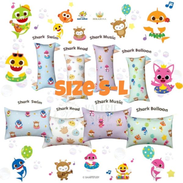 Bantal Guling babyShark Rusa