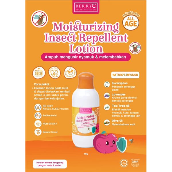 BerryC After Bite Soothing Cream 80ml 110gr Pereda Gatal & Radang Dari Gigitan Serangga Nyamuk Aman untuk Bayi, Anak, Dewasa, Tidak Pedih, Tidak Panas, Harum, Bebas Kimia, Organik, Natural, Essential Oi, Favorit, Cooling Gel, Dingin Kulit Sensitif