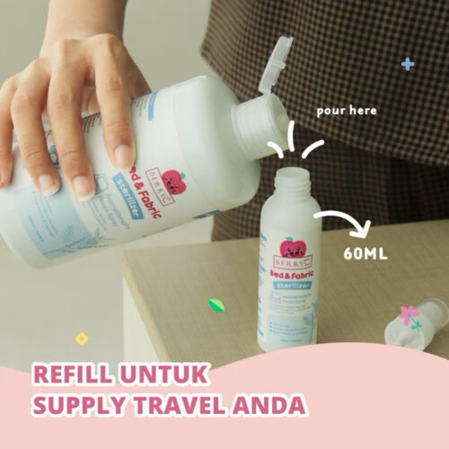 Berryc Bed Fabric & Masker Sterilizer Spray 100ml 300ml 500ml bed linen spray