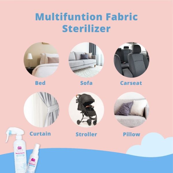 Berryc Bed Fabric & Masker Sterilizer Spray 100ml 300ml 500ml bed linen spray