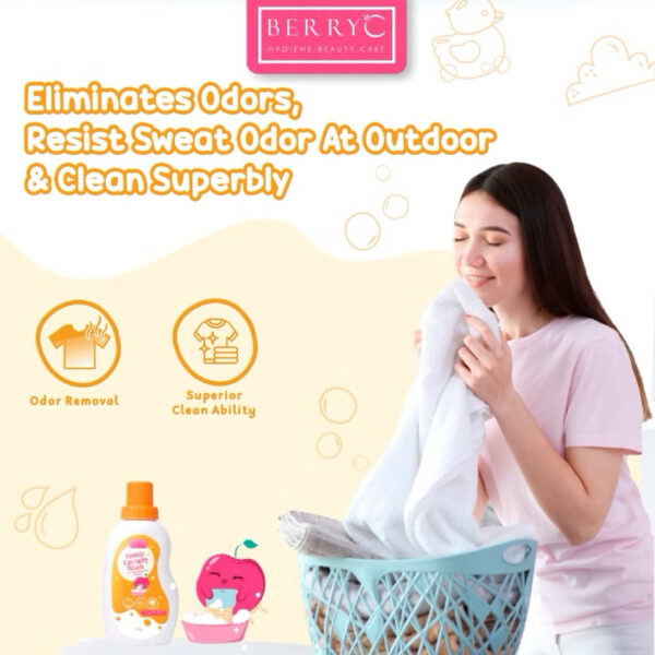 BerryC - Berry C Laundry Wash 200gram 820gram Liquid Detergen Sabun Cuci Baju Bayi Anak