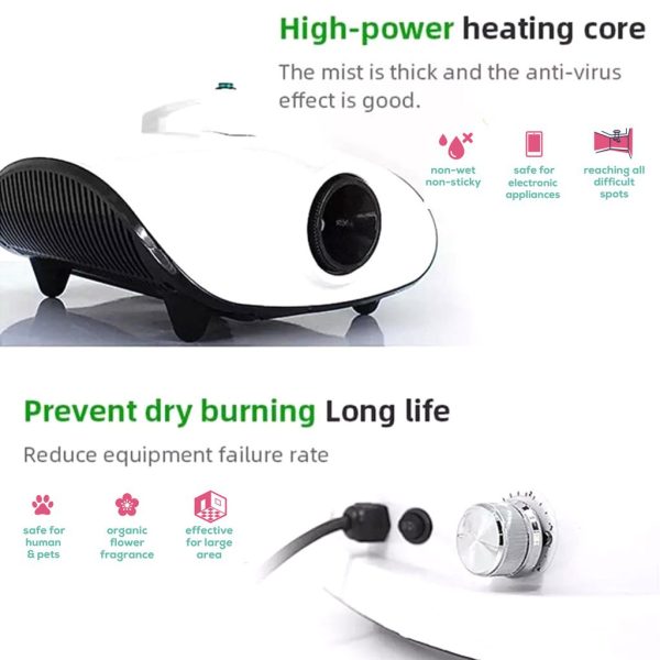 Berryc Compact Fogger READY Mesin fogging berryC Fogging Smoke Fog / Machine Asap Disinfektan + 500ML Berry C Fogging liquid fogging nyamuk mosquito repellent