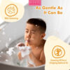 BerryC Creme Head to Toe Wash Kids Care Natural Sabun & Shampo 3in1 Perawatan Kulit Sensitif Anak Aman Untuk Eczema Sensitive Skin Kering Dry Hair COD Harum Wangi Soap Shampoo Baby Kids Children Care Organic Organik Rambut Pelembab Moisturizer Creamy