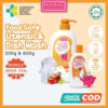 BerryC Food Safe Utensil & Dish Wash 200G 820G Sabun Cuci Botol Susu Bayi Baby Bottle Soap Cleanser