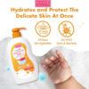 BerryC Gentle Head to Toe Wash Baby Care Natural Sabun & Shampo 3in1 Perawatan Kulit Sensitif Bayi Aman Untuk Eczema Sensitive Skin Kering Dry Normal Active Harum Wangi Soap Shampoo Baby Kids Children Care Organic Organik Rambut Pelembab Moisturizer Cream