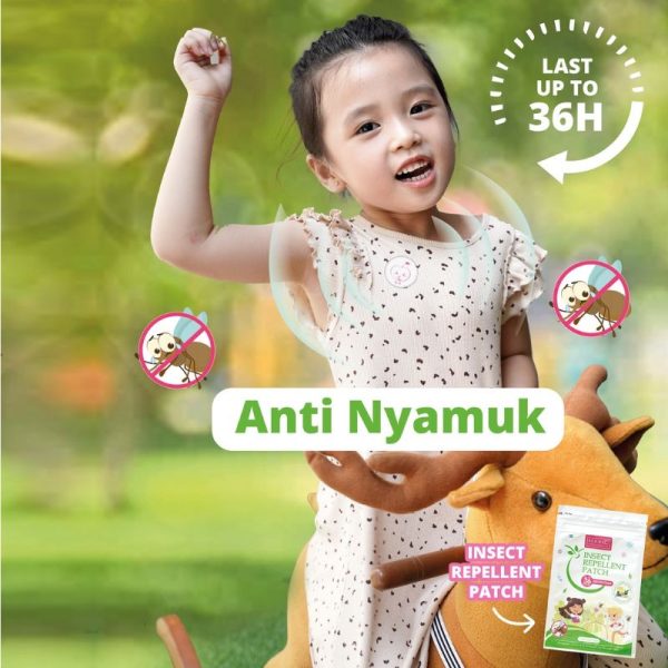 BerryC Mosquito & Insect Repellent PatchStiker Anti Nyamuk Tahan Lama 36 Jam