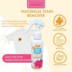 BerryC Naturalle Stain Remover 100ml Pembersih Noda Membandel pada Pakaian Menghilangkan Bau Natural