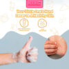 BerryC Skin Soothing HandWash 330gr Aman untuk Kulit Sensitif Eczema Sabun Handsoap Cuci Tangan Lily Vanila eksim sensitive harum refill lembut premium malaysia impor bpom kemenkes aman anak bayi hand soap Hand Wash