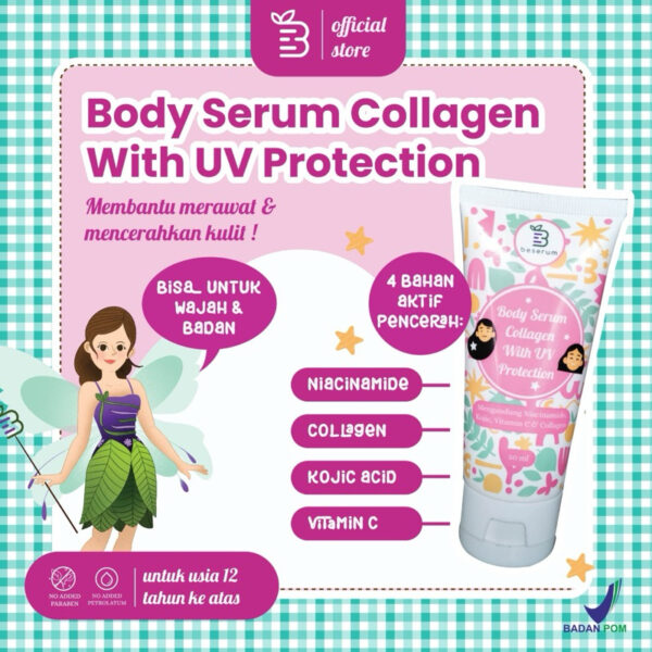 Beserum Body Serum Collagen with UV Protection 50ml Beeserum Body Serum