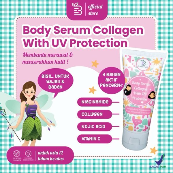 Beserum Body Serum Collagen with UV Protection 50ml Beeserum Body Serum