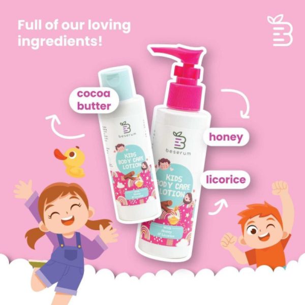 Beserum Natural Body Lotion Kids 140ml / Kids Body Care Lotion BEESERUM 60ml