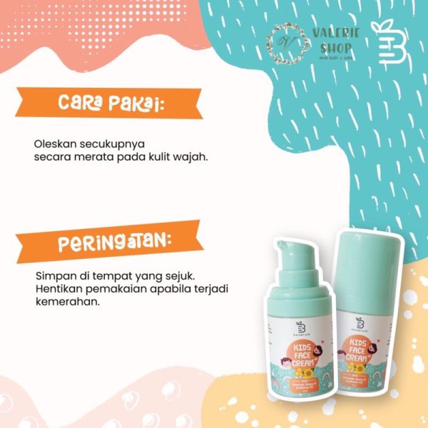 Beserum Natural Kids Face Cream BEESERUM - Pelembab Wajah Anak Alami