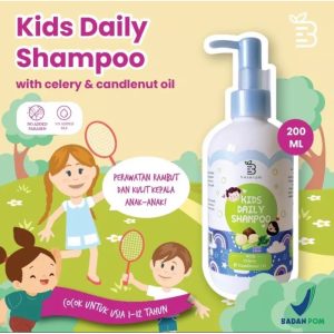 Beserum Natural Kids Shampoo 200ml BEESERUM shampoo 50ml / Shampo Penyubur Rambut Anak