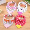 Bib baby / bib bayi/ neckerchew / slabber baby / cheeky chompers organic cotton/ muslin teether bibs