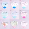 Bib baby / bib bayi/ neckerchew / slabber baby / cheeky chompers organic cotton/ muslin teether bibs