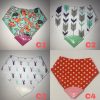 Bib baby / bib bayi/ neckerchew / slabber baby / cheeky chompers organic cotton/ muslin teether bibs