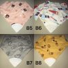Bib baby / bib bayi/ neckerchew / slabber baby / cheeky chompers organic cotton/ muslin teether bibs