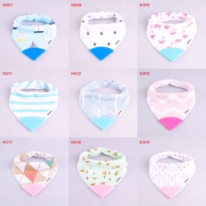 Bib baby / bib bayi/ neckerchew / slabber baby / cheeky chompers organic cotton/ muslin teether bibs