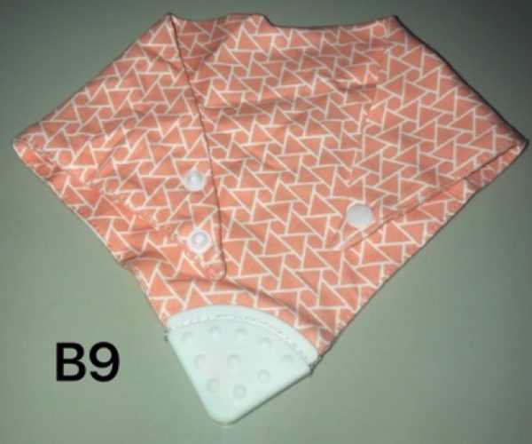 Bib baby / bib bayi/ neckerchew / slabber baby / cheeky chompers organic cotton/ muslin teether bibs