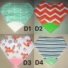 Bib baby / bib bayi/ neckerchew / slabber baby / cheeky chompers organic cotton/ muslin teether bibs