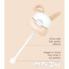 Bim-Bim Bunny Series Sippy Cup [350 ml] Botol Minum Stainless anak