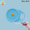 Bim-Bim Stainless Bowl with lid and handle / mangkok makan anak stainless Bim-333