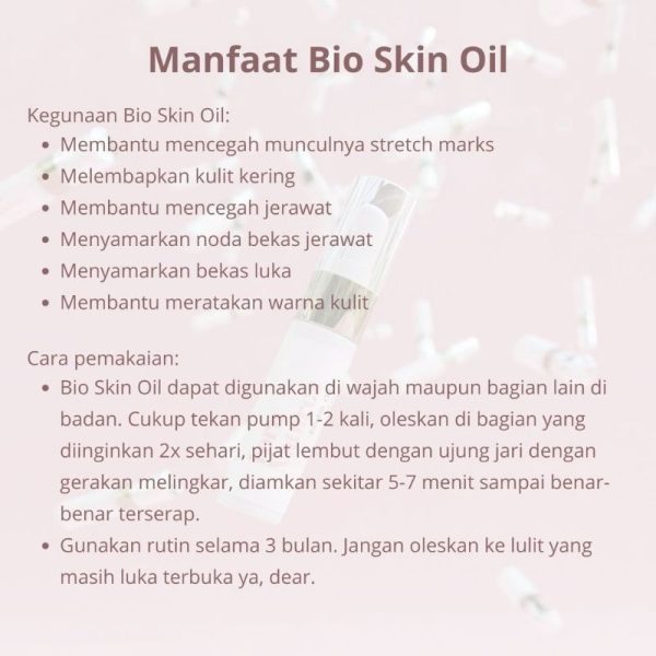 bio skin oil penghilang bekas luka stretch mark fora bio oil