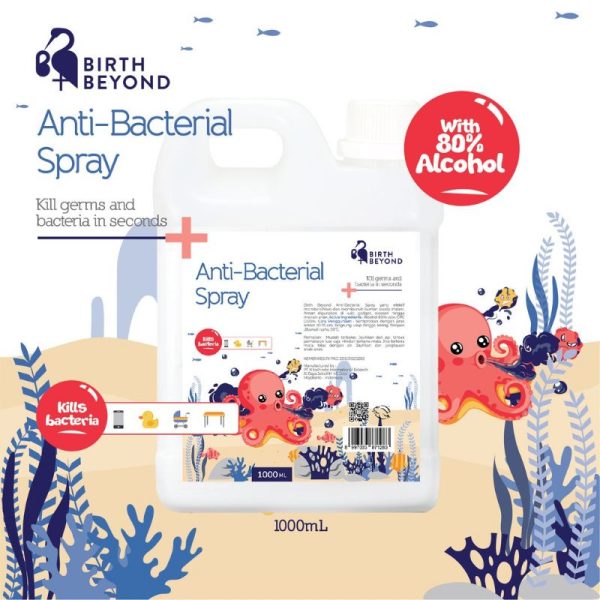 Birth and Beyond Anti Bacterial Spray (CAIR) 100ml dan Multipurpose Sanitizer Birth Beyond hand sanitizer