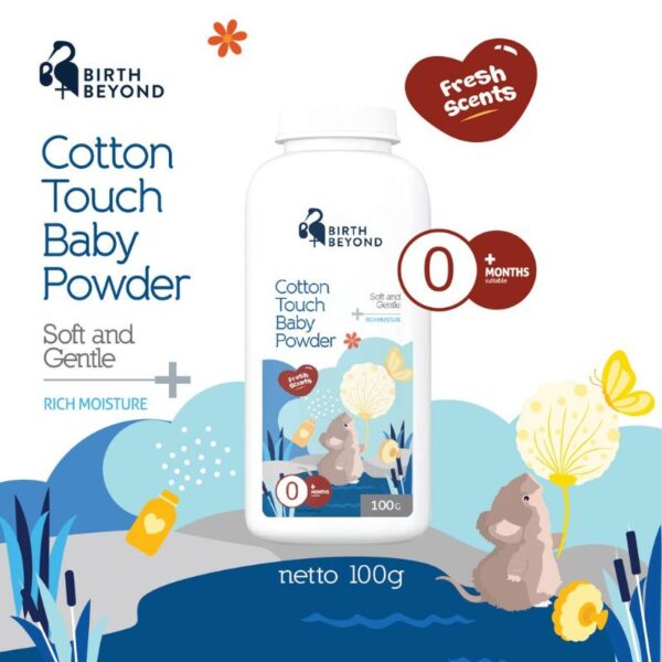 Birth Beyond Cotton Touch Baby Powder 100gr bedak bayi