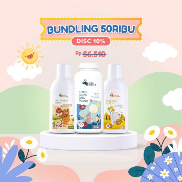 Birth Beyond Promo Kemerdekaan Skin Protector, Baby Powder dan Mosturizing Lotion