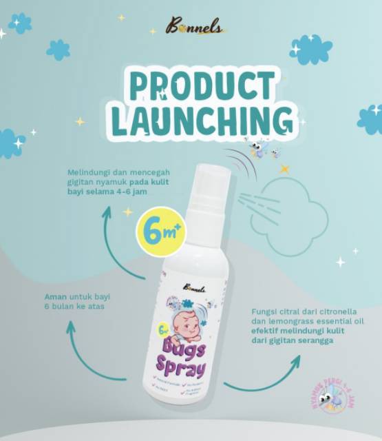 Bonnels Bugs Away Spray 60ml